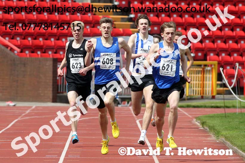 Mens under-20s, North East Track and Field Champs., Gateshead. Photo: David T. Hewitson/Sports for All Pics
